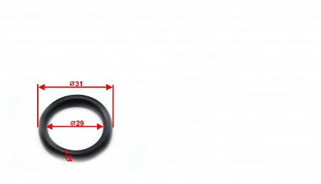 Кольцо уплотнительное O-RING 19x2 Кольцо уплотнительное O-RING 19x2
